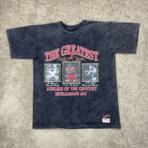 Vintage 90s Nutmeg Mills Muhammad Ali Single Stitch T Shirt XL